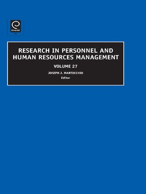 cover image of Research in Personnel and Human Resources Management, Volume 27